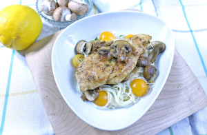 Chicken Marsala with Capellini