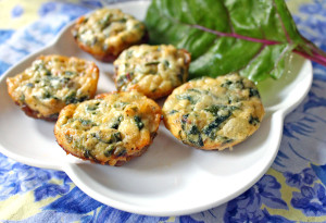 Swiss Chard & Ricotta Cups