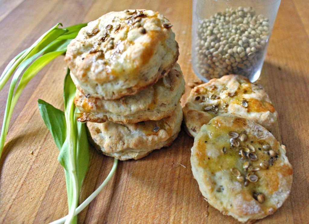 Ramp & Buttermilk Biscuits with Coriander