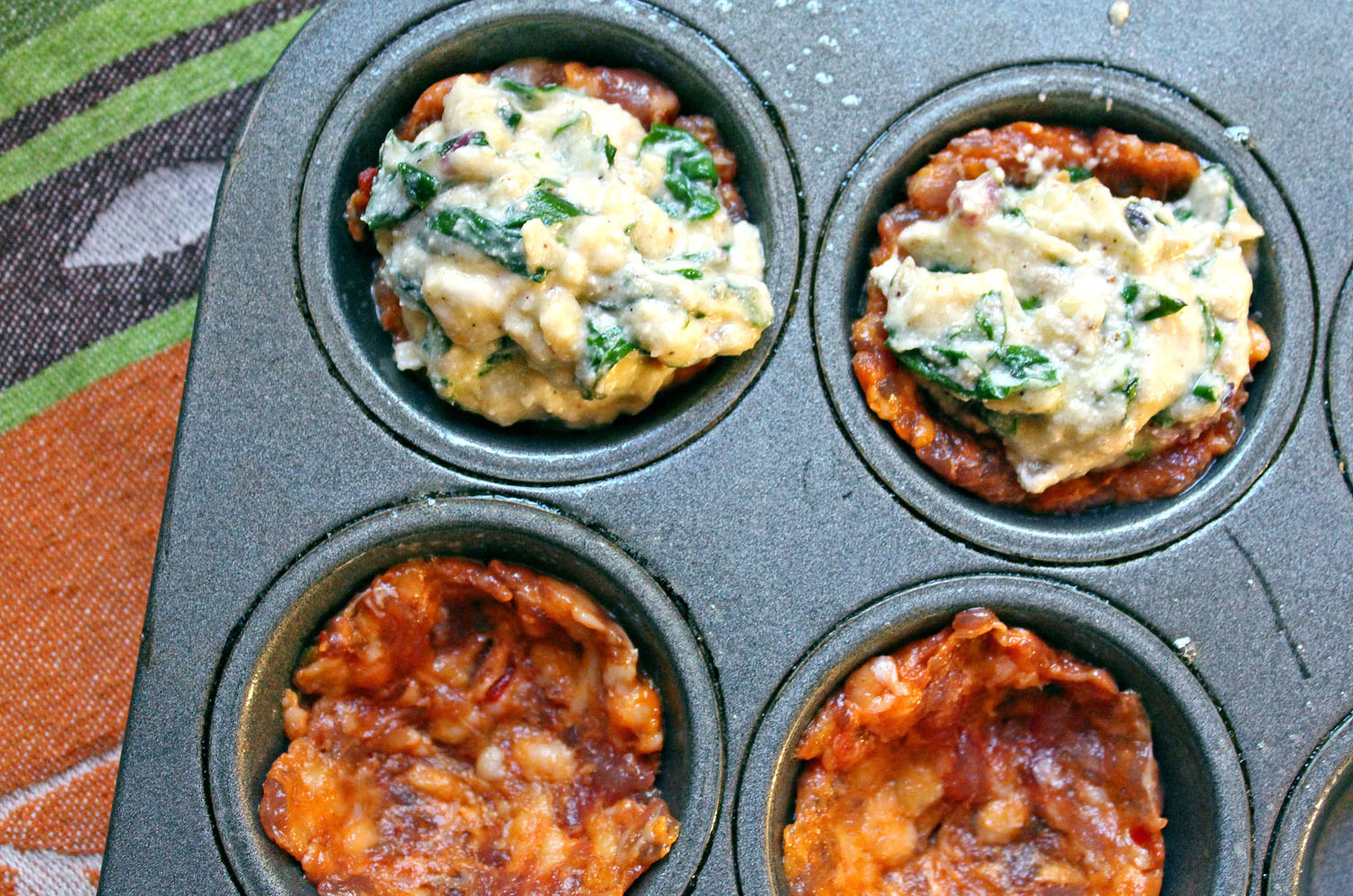 Swiss Chard & Ricotta Cups