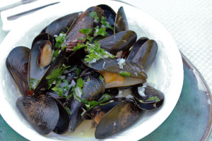 Mussels in Coconut Milk with Lemongrass