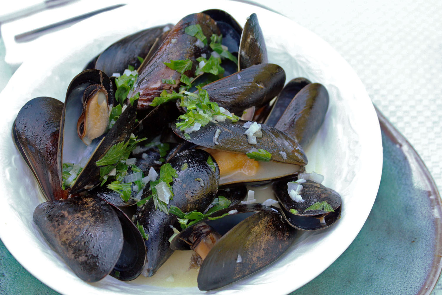 Mussels in Coconut Milk with Lemongrass