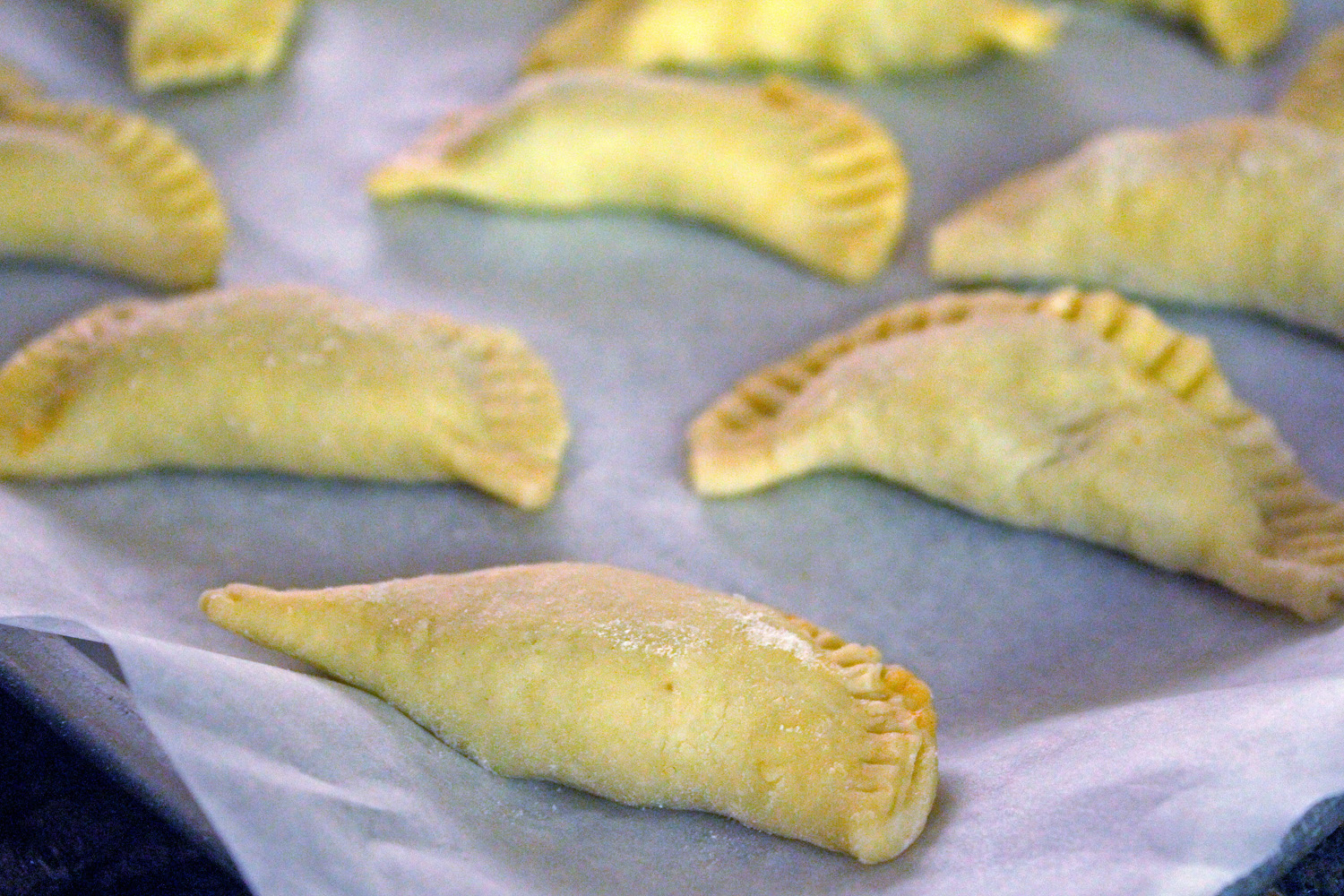 Roasted Pork Empanadas with Gruyere Cheese