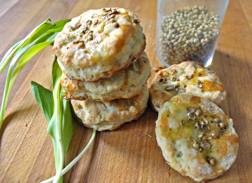 Ramp & Buttermilk Biscuits with Coriander